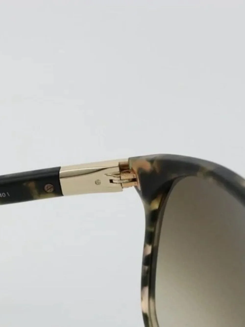 GUCCI Sunglasses plastic Brown Auth 179325A